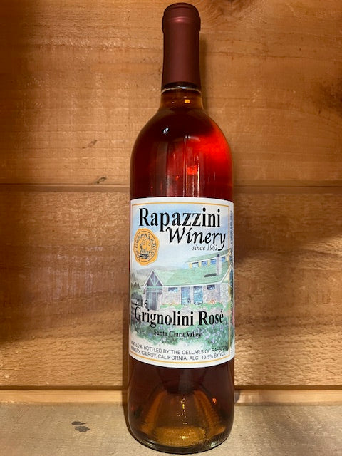 Grignolini Rose 2016 Rapazzini.wine Santa Clara Valley 750 ml 25 oz $24 30%OFF $17