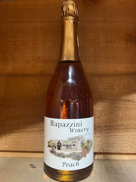 Peach Champagne Rapazzini.Wine 750 ml 25 oz 11.5% alcohol $24.00 30%OFF$16.80
