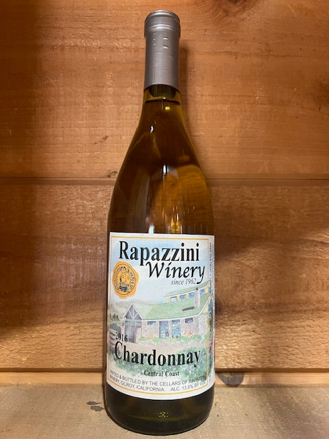 Chardonnay Rapazzini.Wine 2016 Central Coast 750 ml 25 oz $24 30%OFF $17
