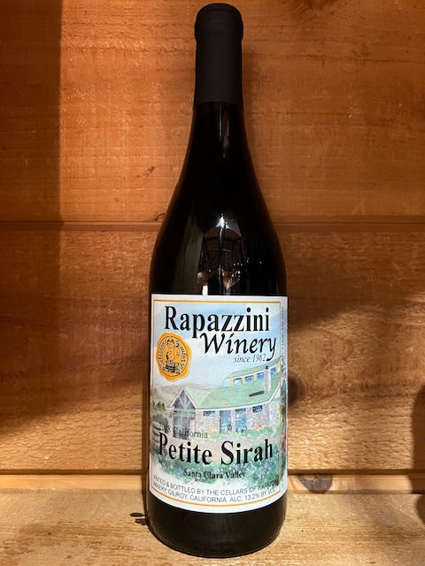 Petite Sirah 2018 Santa Clara Valley California Rapazzini.Wine 750ml 25oz 13.2%alcohol $32.00 30%OFF $22.40