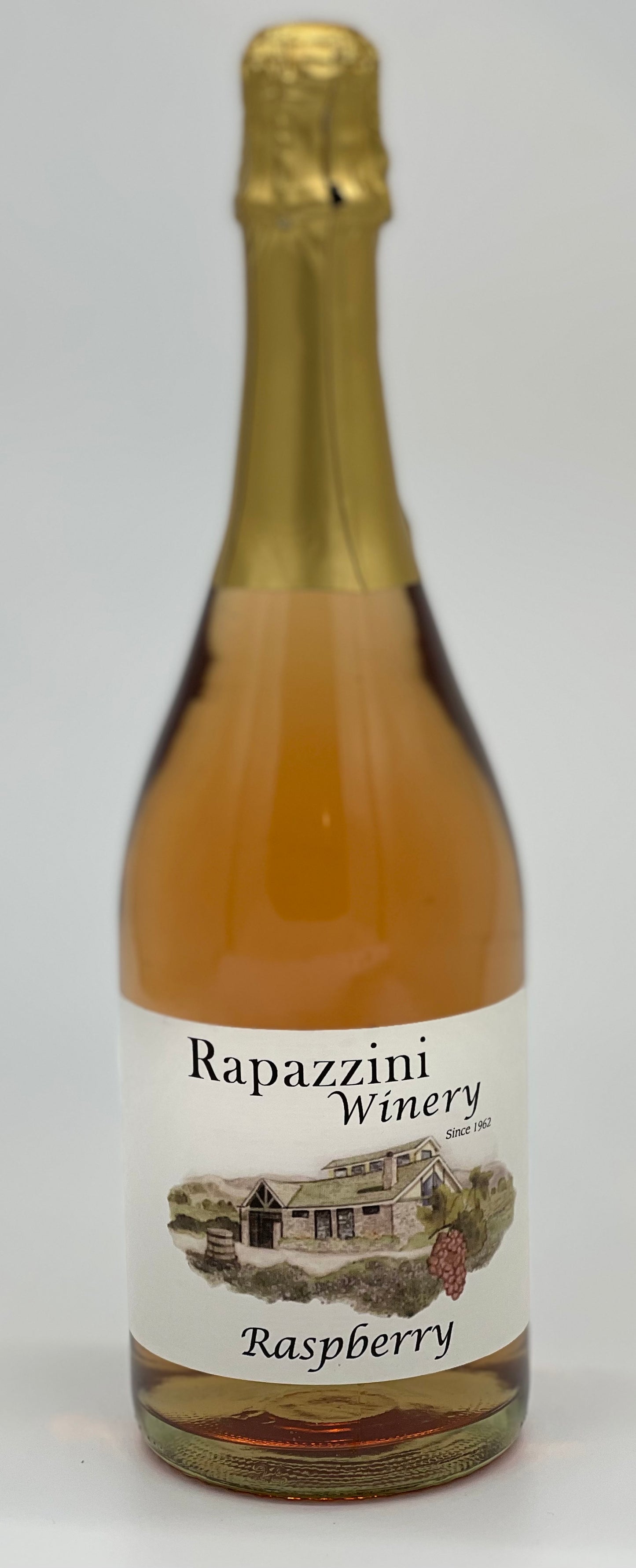 Raspberry Champagne Rapazzini.Wine 750 ml 25 oz 11.5% alcohol $24