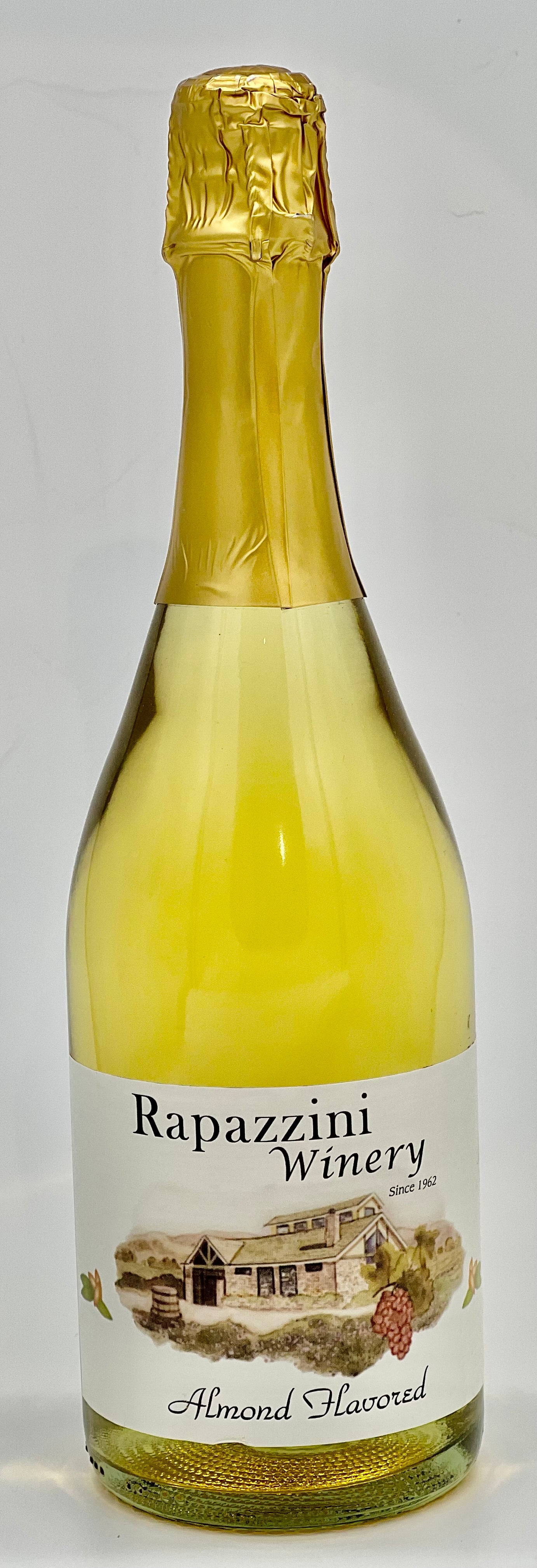 Almond Champagne Rapazzini.Wine 750 ml 25 oz 11.5% alcohol $24